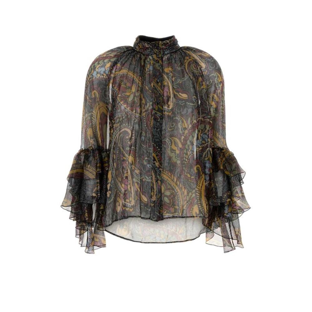 Etro Women Printed Silk Blend Blouse
